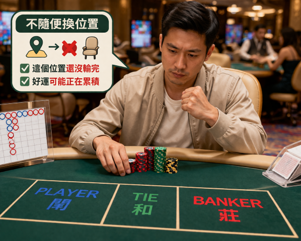 百家樂禁忌與理性的碰撞 6種行為的心理因素解析 3 ChatGPT Image 2026年3月31日 上午11 36 31